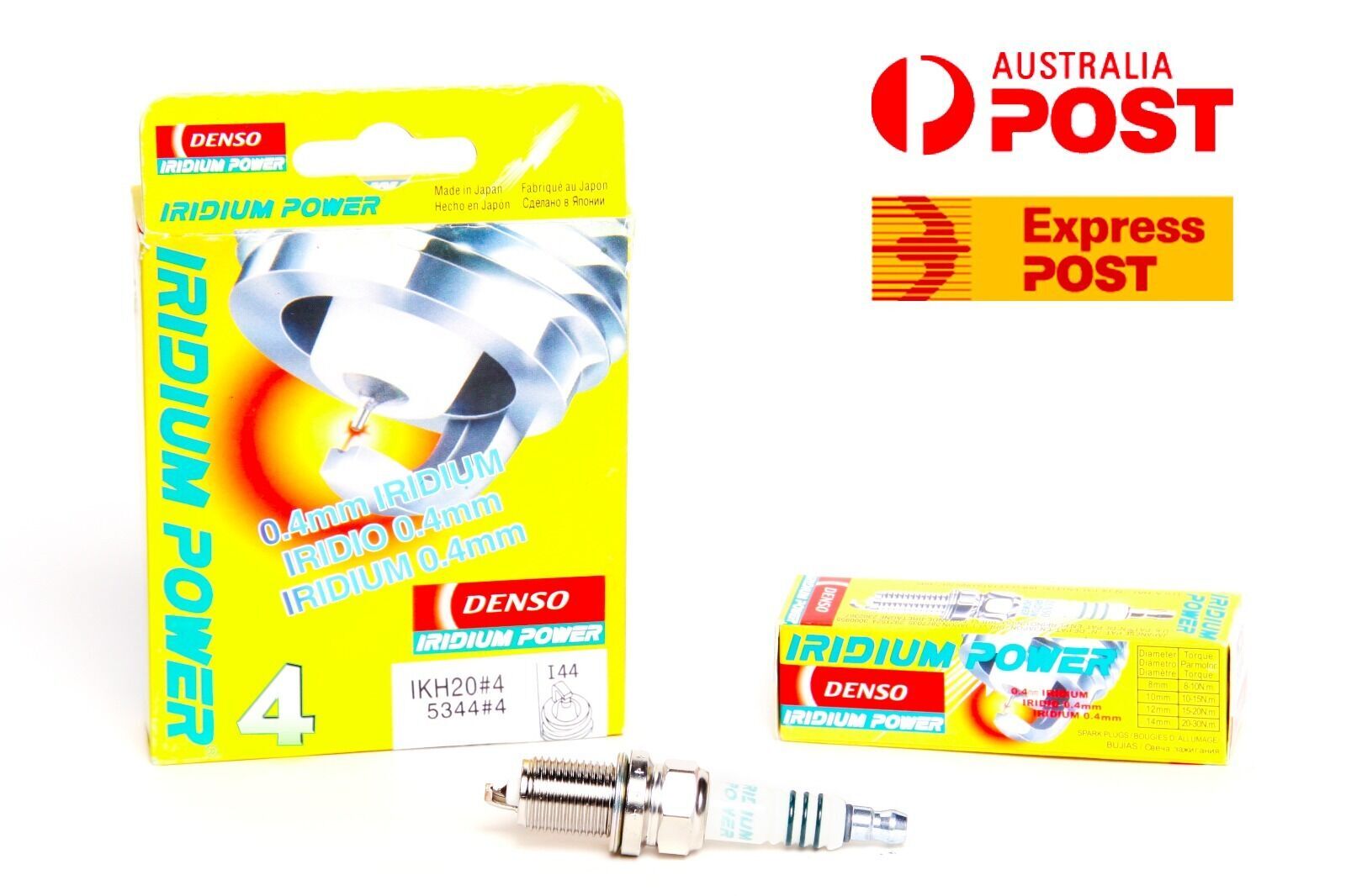 DENSO IRIDIUM POWER SPARK PLUGS TOYOTA CELICA with 4 CYLINDER ENGINE