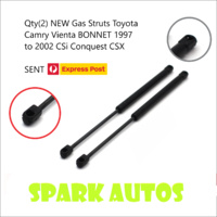 Qty(2) NEW Gas Struts Toyota Camry Vienta BONNET 1997 to 2002 CSi Conquest CSX