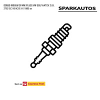 DENSO IRIDIUM SPARK PLUGS VW GOLF HATCH 2.8 L 2792 CC V6 IK20 X 6 1995 on