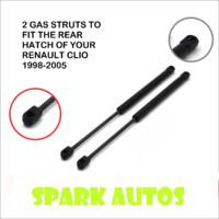 2 X Tailgate Gas Struts For Renault Clio MK2 Hatchback 1998-05 match: 7700842256