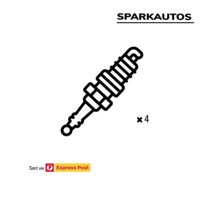 DENSO IRIDIUM POWER SPARK PLUGS IKH20 QTY 5 FORD MONDEO MA MB 2.5L HUBA 5 CYL.