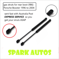 Qty 2 New Gas Struts fit Porsche Boxster REAR Boot 986 model 1996 to 2004