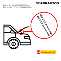 Bonnet Gas Struts fit JAGUAR XJ type 1997 to 2007 C2C2895 (6216QA 0370N)