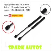 Qty(2) NEW Gas Struts Ford Falcon FG model boot WITH spoiler XR6 XR8 2008 - 2014