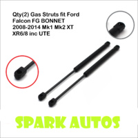 Qty(2) Gas Struts fit Ford Falcon FG BONNET 2008-2014 Mk1 Mk2 XT XR6/8 inc UTE