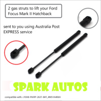 NEW Gas Strut PAIR lift Ford Focus LS LT LV Mk II Hatch 2005 to 2010 Zetec ST