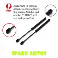 2 Canopy WINDOW Gas Struts same as Stabilus LiftoMat 042549 0095N STRT0020 