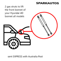 Hyundai i40 Bonnet Gas Struts for all models 2011 and on sedan or wagon