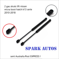 2 Gas Struts lift Nissan Micra Boot Hatch K13 series 2010-2018 same: 90450 1HMOA